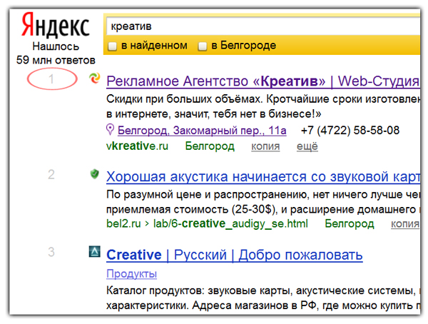 Раскрутка в Яндекс и Google